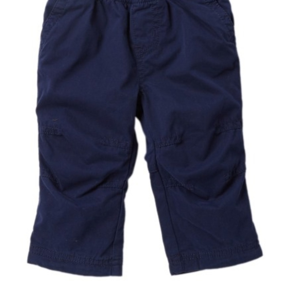 TEA COLLECTION Lined Canvas Pants NWT Sz 3-6 Mos. - Picture 4 of 8